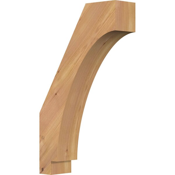 Ekena Millwork 3 1/2"W x 12"D x 20"H Imperial Smooth Knee Brace, Western Red Cedar BRC04X12X20IMP00SWR - main